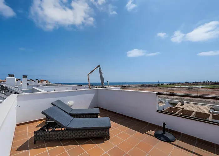 Casa Albatros - Luxurioeses Penthouse-apartment Appartamento Caleta De Fuste